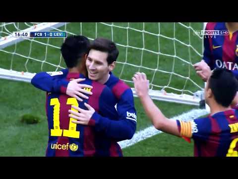Lionel Messi Vs Levante Home 14-15 By LionelMessi10i