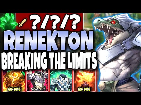 Testing and BREAKING The Limits of our Immortal Renekton Season 11 Build 🔥 LoL Renekton s11 Gameplay