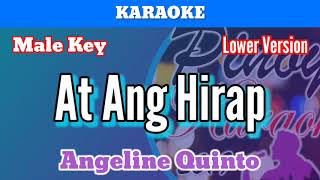 Download lagu At Ang Hirap by Angeline Quinto (Karaoke : Male Key : Lower Version) mp3