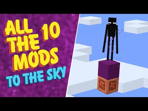 All The Mods 10 To The Sky EP3 Most OP Mob Farm in Modded Minecraft
