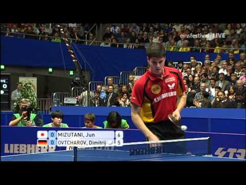 2012 WTTTC:  MIZUTANI Jun - OVTCHAROV Dimitrij - Set1