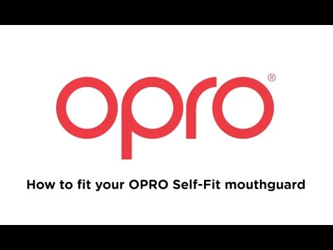 How to Fit Your OPRO Self-Fit Mouthguard