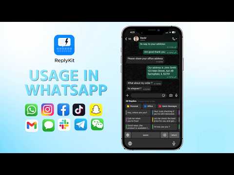 ReplyKit : Template Keyboard