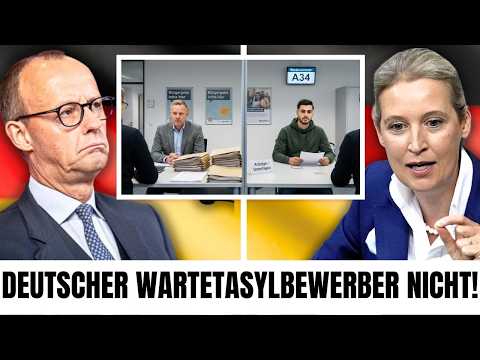 Weidel KONFRONTIERT Merz: "Deutscher 218 Seiten — Asylbewerber FORMLOS!" — 20 Sekunden SCHWEIGEN!