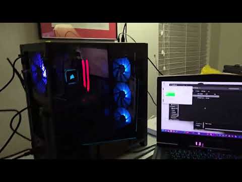 Corsair Vengeance i7500 with Super Ultrawide Alienware Monitor playing Forza 5