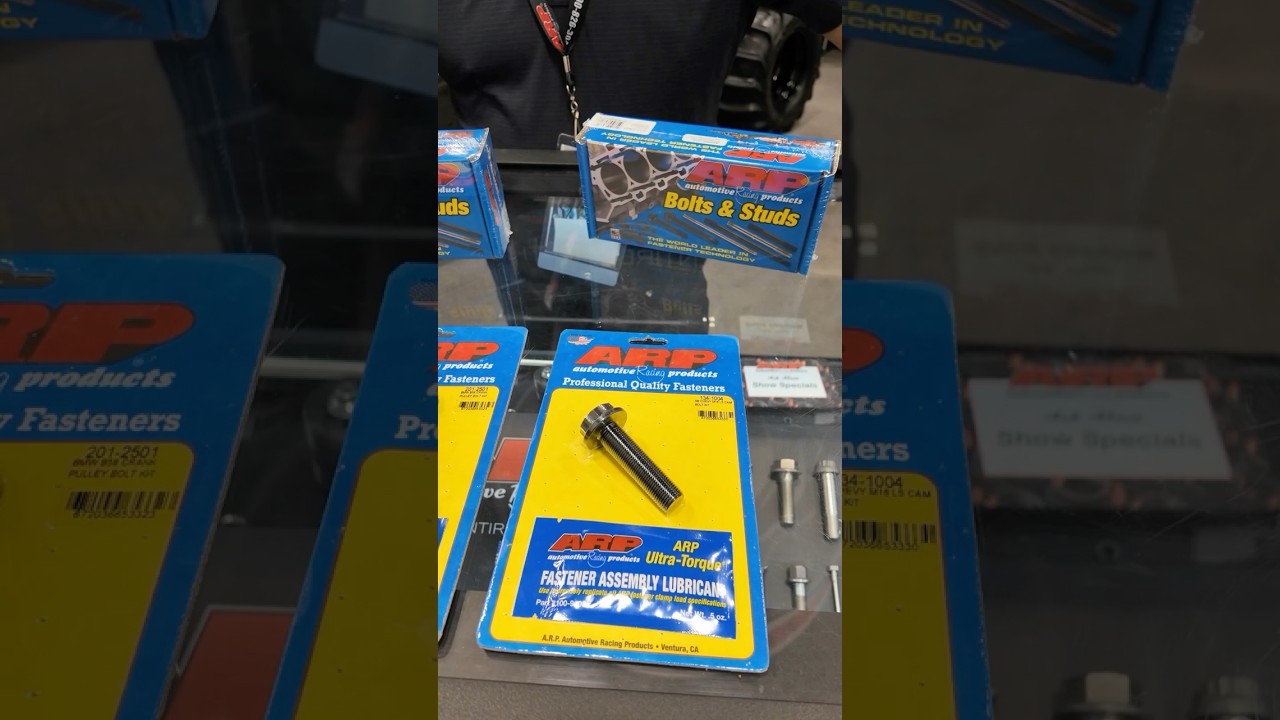 ARP New Products Overview | SEMA Show | Main Stud Kits, LS Cam Bolt, B58 Balancer Bolt & Hardware
