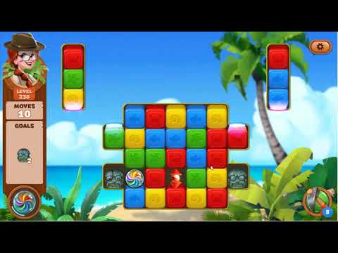 Lost Island Blast Adventure Level 236 - No Boosters