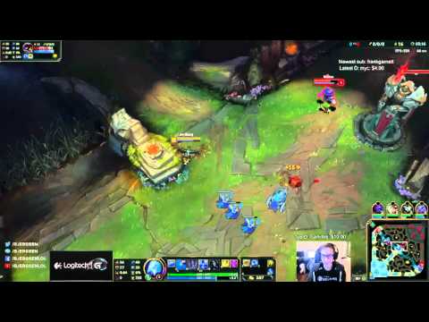 Doublelift's Jax Spacing