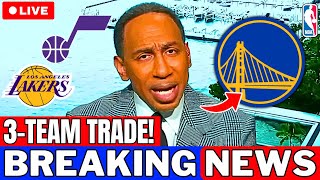 ​🚨 MASSIVE WARRIORS-JAZZ TRADE SENDS A SUPERSTAR TO SAN FRANCISCO! WARRIORS NEWS
