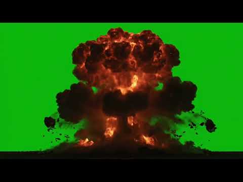 Giga Explosion Green Screen Overlay 