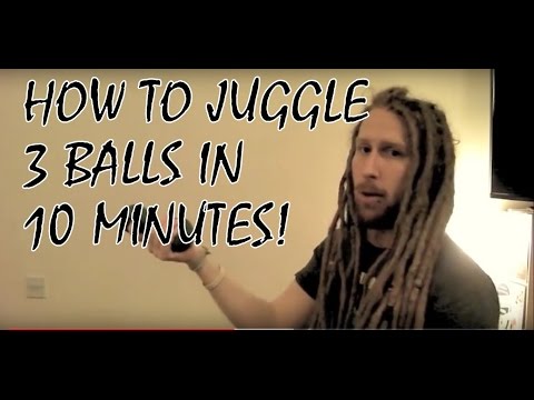 How to Juggle 3 Balls - Learn in 10 Minutes!