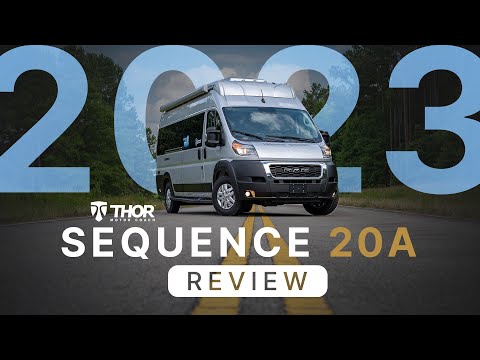 2023 Sequence 20A Class B Van RV by Thor Motor Coach | Self Contained Roof Top Tent & Solar Sleeps 4