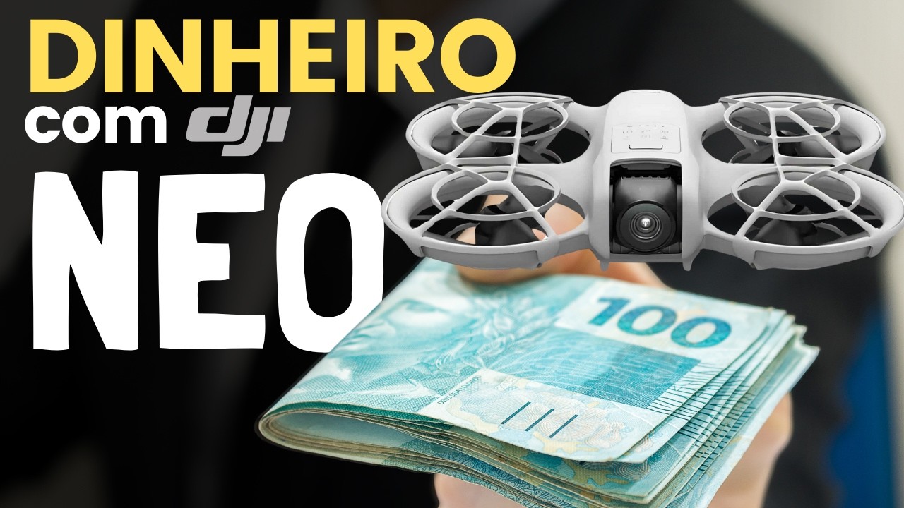 Como ganhar DINHEIRO com o self drone DJI NEO, na prática!