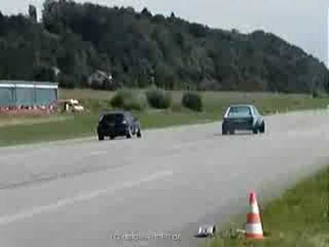 9er Zeit im VW Polo leichtbau beim Race@Airport Vilshofen 07