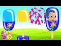 Learn Colors With BUBBLE GUPPIES WRONG ICE CREAM Funny Momment Videos Learning Video For
