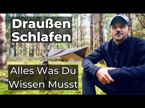 Eine Anleitung zum Draußen Schlafen (13 Tipps)
