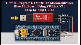 Download the video "How to Program STM32 (Blue Pill) Microcontroller using ST-Link V2 #project #stm32 #bluepill #stlink"