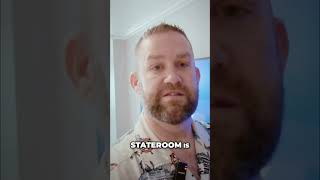 Massive Cruise Ship Cabin Tour! Ocean View Seating & More! #shorts