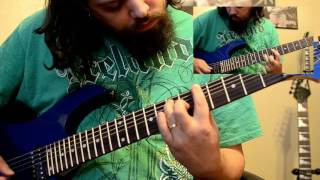 Swamped (Lacuna Coil) guitar playthrough