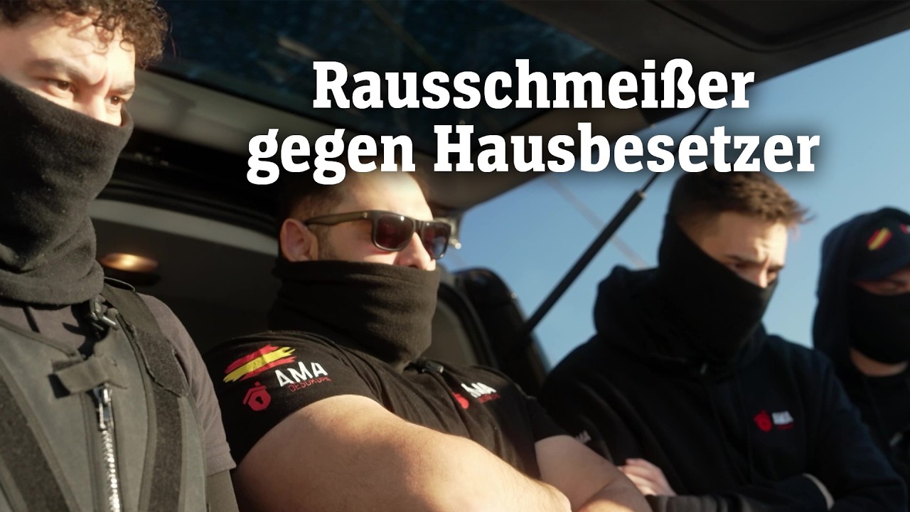 Wohnungskrise: Rausschmeißer gegen Hausbesetzer in Spanien | SPIEGEL TV für Arte Re:
