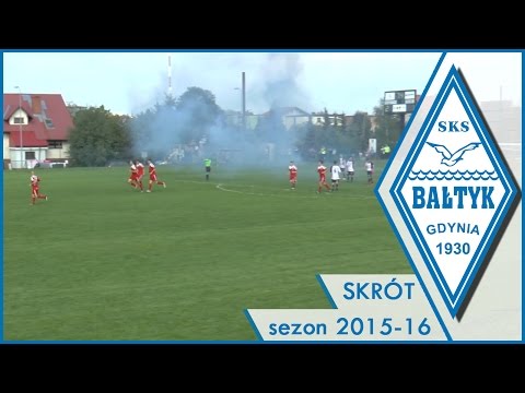 KS Chwaszczyno - Bałtyk Gdynia 2:2 /28.05.2016/ skrót