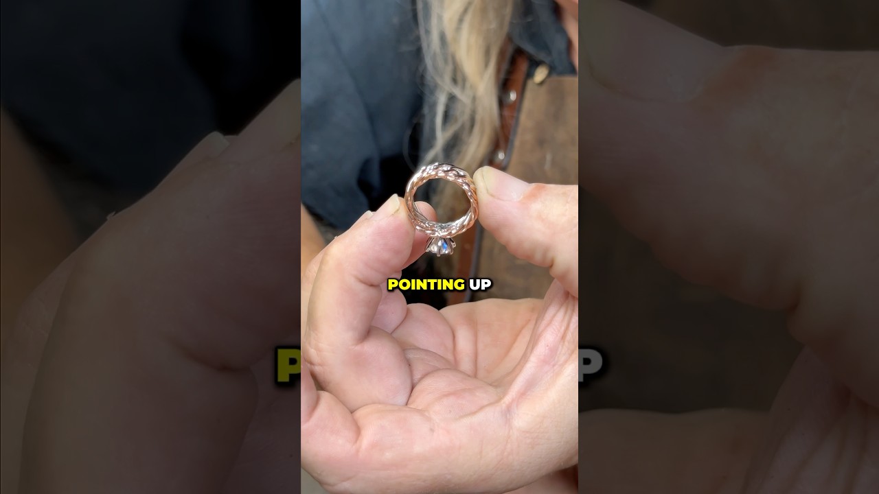 Can Todd set the diamond a little lower? #jewelry #engagementring #weddingring