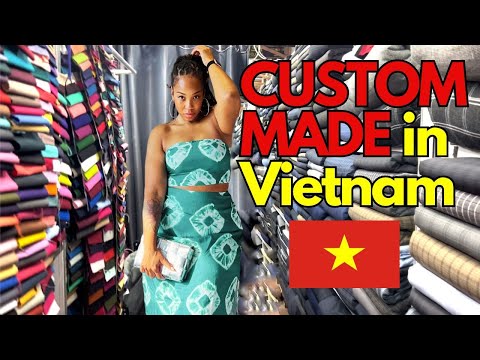 Comprando o guarda-roupa dos meus sonhos em Hoi An! | Bebe Tailor