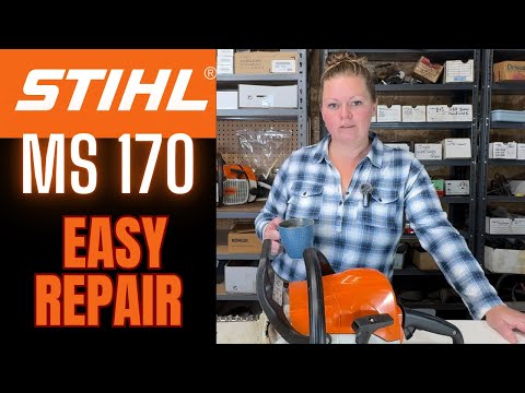 Stihl MS170 Chainsaw  *  Chain Won’t Turn  *  Easy Fix!