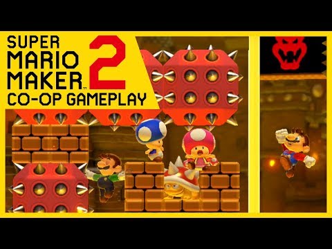 Super Mario Maker 2 - Online Multiplayer "Co-op" #90