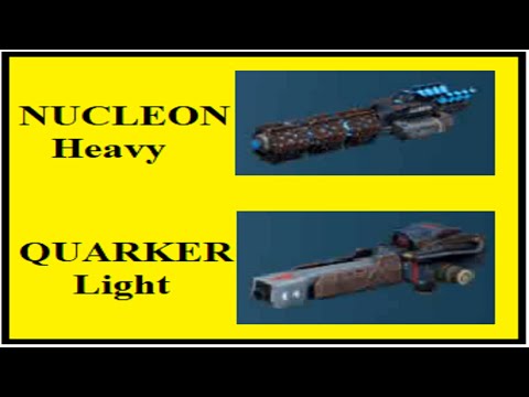 A quick look at heavy NUCLEON and light QUARKER versions of ATOMIZER war robots test server