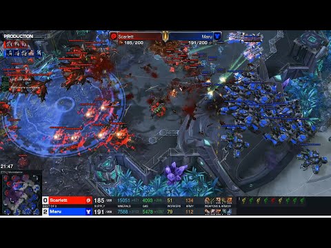 Starcraft II DreamHack Masters 2022 Valencia Jul1 Maru(T) v Scarlett(Z) Game 2 MAPS- [ESL] Moondance