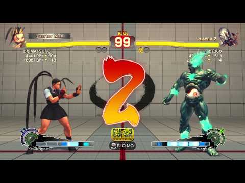 SSFIVAE~ Ibuki (DX MATSUKO) vs Seth (inaba360)  HD