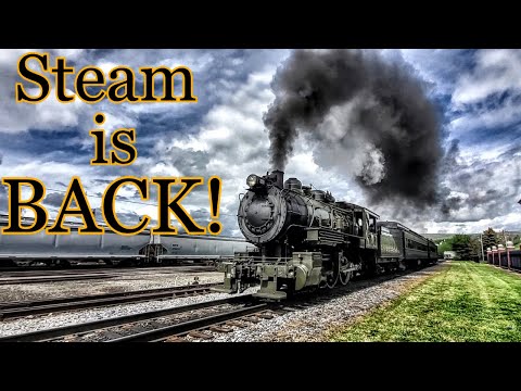 Steamtown's Baldwin #26 in Action! Train Rides Have Returned / 2022
