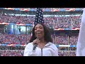 Brandy Performs The National Anthem At The 2022 NFL NFC Championship Game 49ers Vs Rams