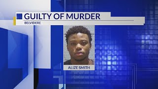 Alize Smith found guilty of triple murder in Belvidere home