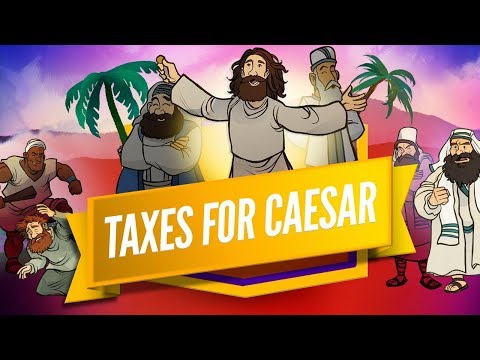 Taxes For Caesar - Luke 20: Animated Bible Story for Online Sunday School | ShareFaith.com