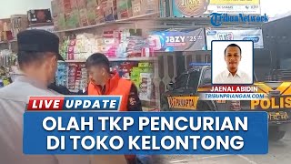 Polisi Olah TKP Pencurian Toko Kelontong di Tasikmalaya, Pelaku Gasak Rokok dan Uang Tunai