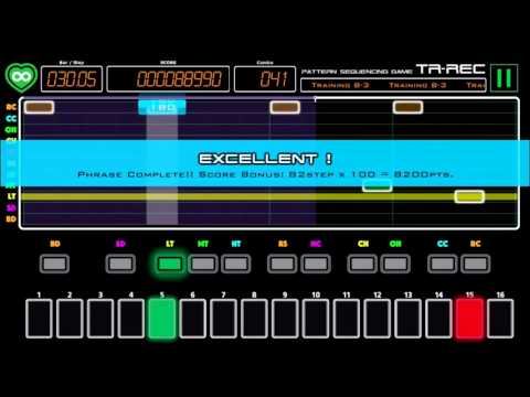 ドラム打ち込みが身につくTR-808ベースの音ゲー、TR-REC GAMEがiPhone/Android用にRolandより無料で登場だ！ | DTMステーション
