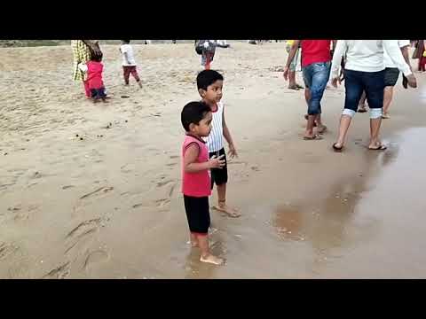 Gowtham & Neeraj enjoyed Beach