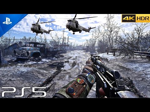 (PS5) METRO EXODUS Looks AMAZING on PS5 | Next-Gen ULTRA HIGH Graphics Gameplay [4K 60FPS HDR]
