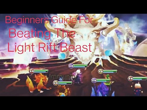 Summoners War~ Beginner and Intermediate Teams~ Light Rift Beast