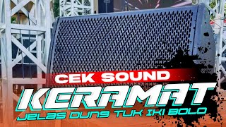 Download lagu CEK SOUND DANGDUT “KERAMAT” || AUDIO CESS DUNG GLERRR ‼️ TARIK MATT 🔊🔊 mp3 Download lagu CEK SOUND DANGDUT “KERAMAT” || AUDIO CESS DUNG GLERRR ‼️ TARIK MATT 🔊🔊 mp3