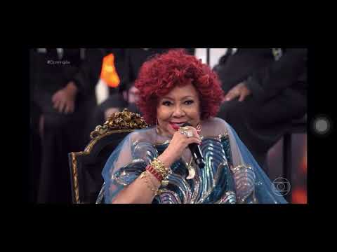 ALCIONE HOMENAGEIA A MANGUEIRA NO CALDEIRÃO DO HUCK