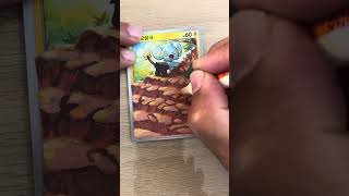 Let’s make this shinx into a full art #pokemon #pokemoncards #painting #custom #shinx