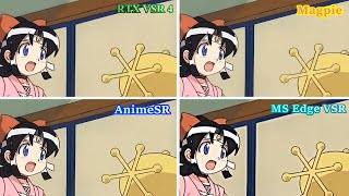アニメでMS Edge VSR / Magpie / RTX VSR / AnimeSR のAIアップスケーリング画質比較(アプコン/超解像/RTX Video Super Resolution)