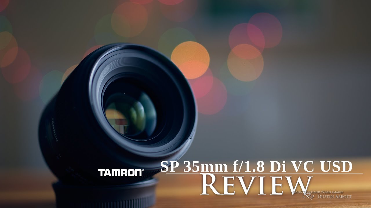 Объектив Tamron AF SP 35mm F/1.8 Di VC USD Canon EF