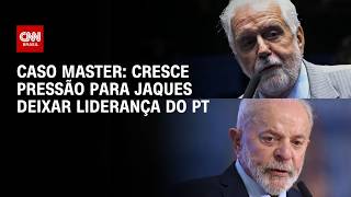 Vídeo: Ala do PT pressiona Jaques Wagner a deixar liderança no Senado; veja análises e desdobramentos