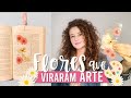 Como eu fiz marca-páginas com flores secas 🌸 | DIY