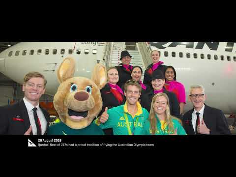 Qantas' amazing farewell tribute to the Boeing 747