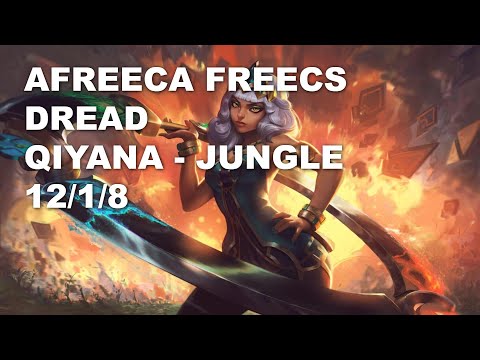 Afreeca Freecs Dread Jungle Qiyana vs Ekko - KR Challenger Rank Game